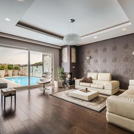 Tranquility With Pool Private Garden & Bbq By Pikhost Tirana